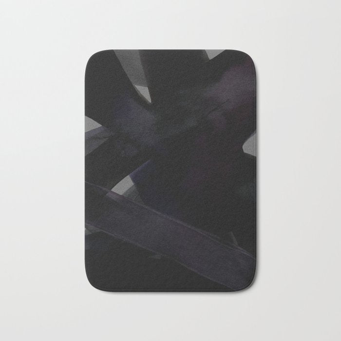 SUPERWATERCOLOR DARK 02 Bath Mat Gallery Image 1