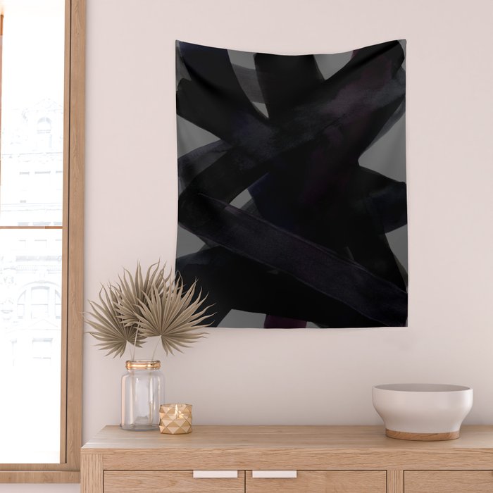 SUPERWATERCOLOR DARK 02 Wall Tapestry Gallery Image 2