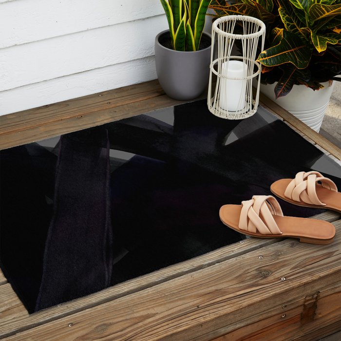 SUPERWATERCOLOR DARK 02 Outdoor Rug Gallery Image 2