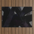 SUPERWATERCOLOR DARK 02 Outdoor Rug Gallery Image 1