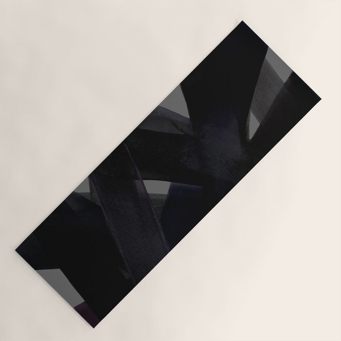 SUPERWATERCOLOR DARK 02 Yoga Mat Gallery Image 1