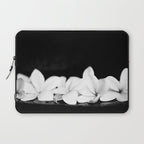 Singapore White Plumeria Flowers the Fragrance of Hawaii Laptop Sleeve Gallery Image 1