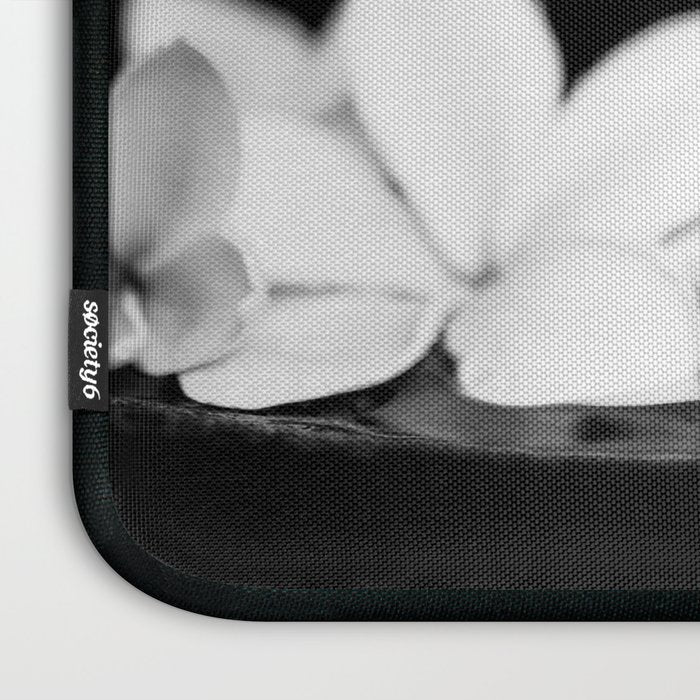 Singapore White Plumeria Flowers the Fragrance of Hawaii Laptop Sleeve Gallery Image 3