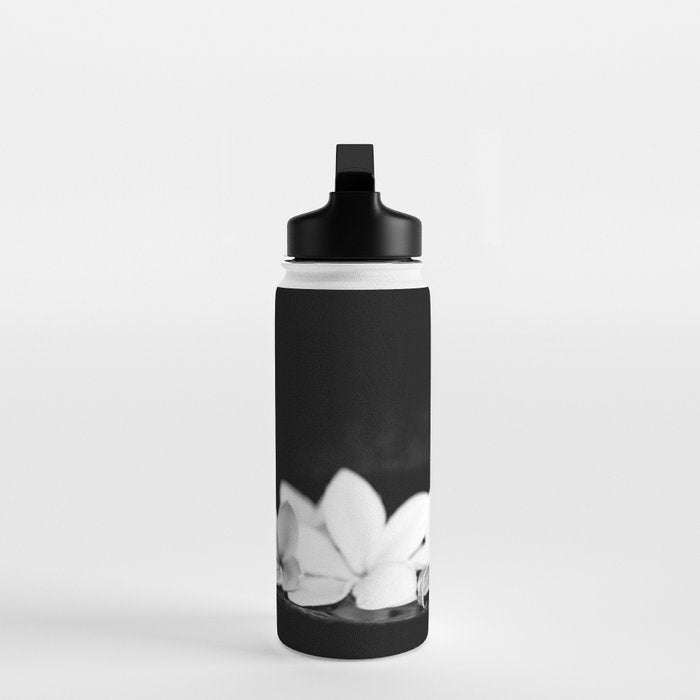 Singapore White Plumeria Flowers the Fragrance of Hawaii Water Bottle Gallery Image 3