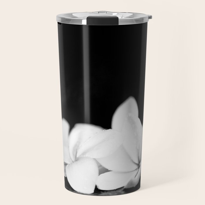 Singapore White Plumeria Flowers the Fragrance of Hawaii Travel Mug Gallery Image 1