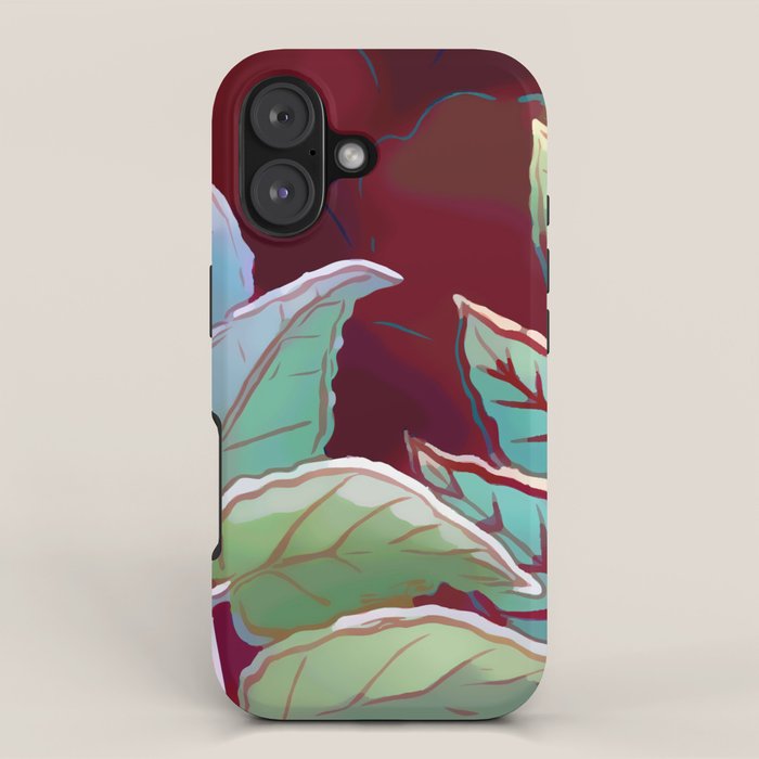 Tropical Leaves After Rousseau iPhone Case Gallery Image 1