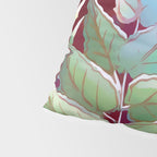 Tropical Leaves After Rousseau Pillow Sham Gallery Image 4