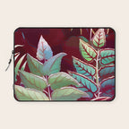 Tropical Leaves After Rousseau Laptop Sleeve Gallery Image 1
