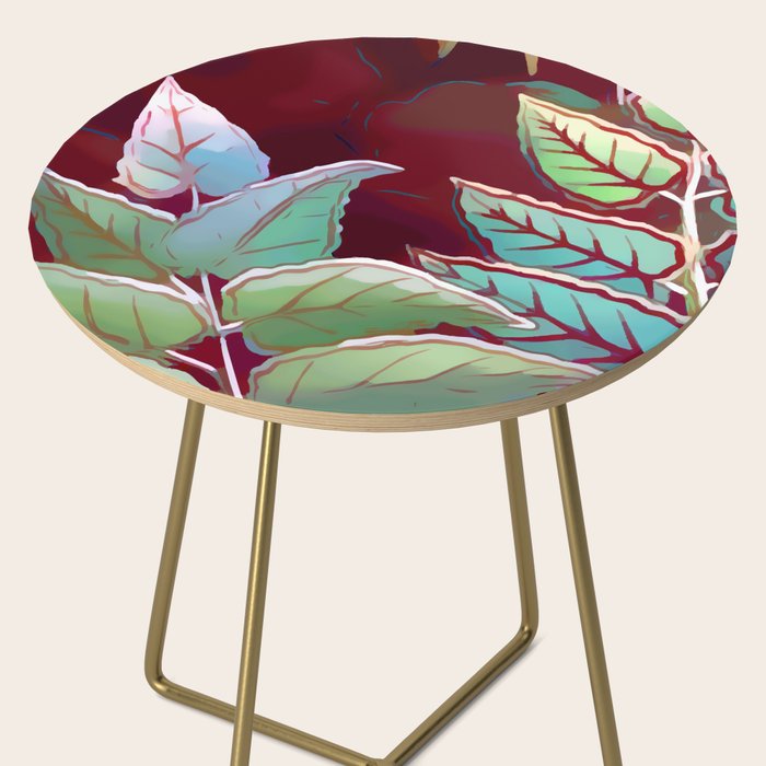 Tropical Leaves After Rousseau Side Table Gallery Image 2
