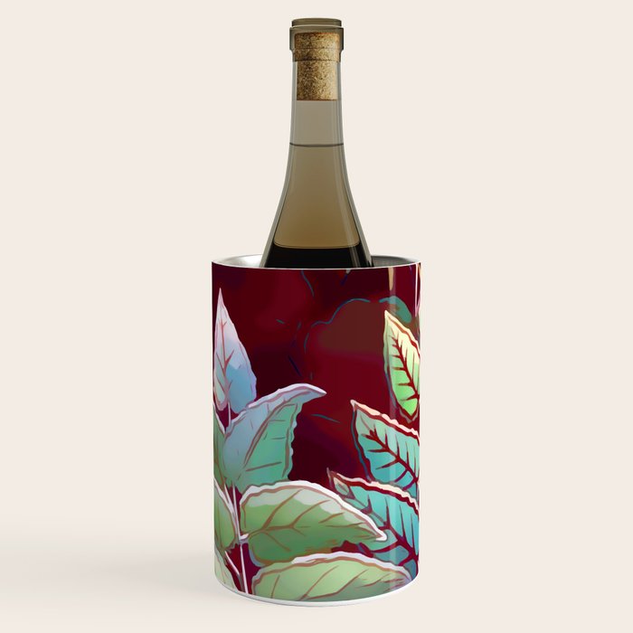 Tropical Leaves After Rousseau Wine Chiller Gallery Image 1