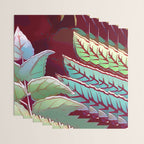 Tropical Leaves After Rousseau Wrapping Paper Gallery Image 3