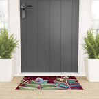 Tropical Leaves After Rousseau Welcome Mat Gallery Image 3