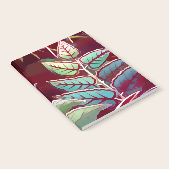Tropical Leaves After Rousseau Notebook Gallery Image 2