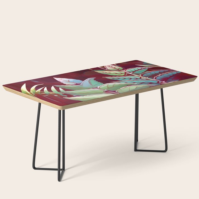 Tropical Leaves After Rousseau Coffee Table Gallery Image 1