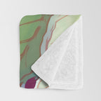Tropical Leaves After Rousseau Throw Blanket Gallery Image 3