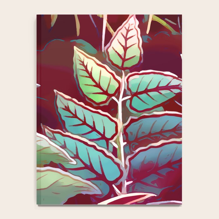 Tropical Leaves After Rousseau Notebook Gallery Image 4
