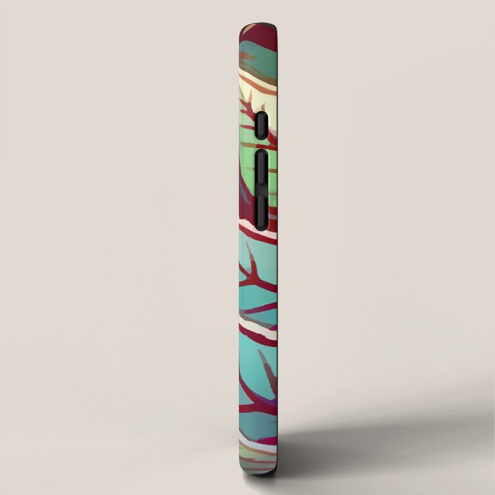 Tropical Leaves After Rousseau iPhone Case Gallery Image 2