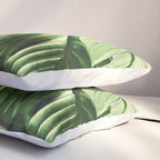 Tropical Blush Banana Leaves Dream #6 #decor #art #society6 Pillow Sham Gallery Image 3