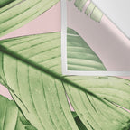 Tropical Blush Banana Leaves Dream #6 #decor #art #society6 Wall Tapestry Gallery Image 3