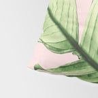 Tropical Blush Banana Leaves Dream #6 #decor #art #society6 Pillow Sham Gallery Image 4