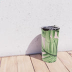 Tropical Blush Banana Leaves Dream #6 #decor #art #society6 Travel Mug Gallery Image 4