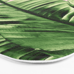 Tropical Blush Banana Leaves Dream #6 #decor #art #society6 Bath Mat Gallery Image 3