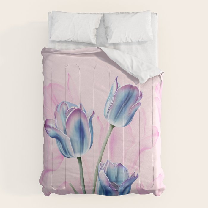 Spring Tulip Whispers Comforter Gallery Image 6