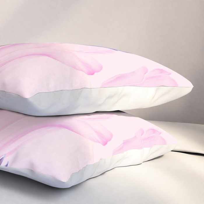 Spring Tulip Whispers Pillow Sham Gallery Image 3