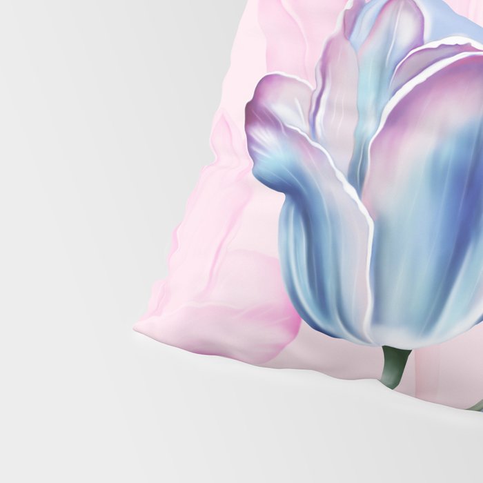 Spring Tulip Whispers Pillow Sham Gallery Image 4