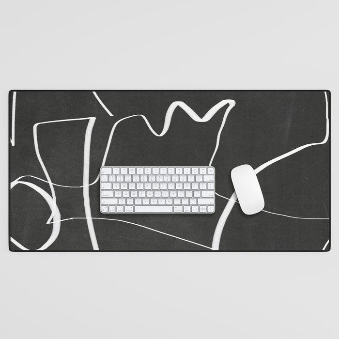 Abstract line art 6/2 Desk Mat Gallery Image 1