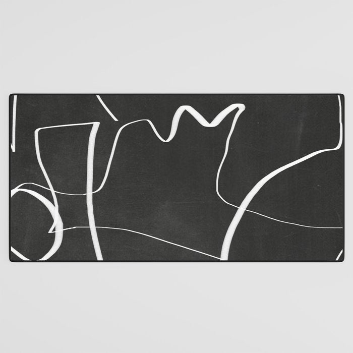 Abstract line art 6/2 Desk Mat Gallery Image 3