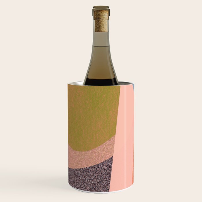 Colorful Abstract shapes -02 Wine Chiller Gallery Image 1