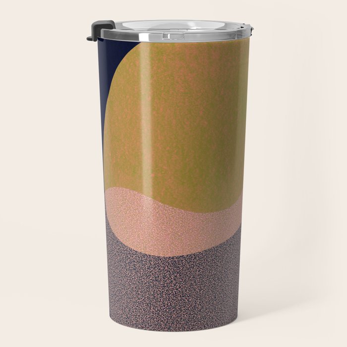 Colorful Abstract shapes -02 Travel Mug Gallery Image 3
