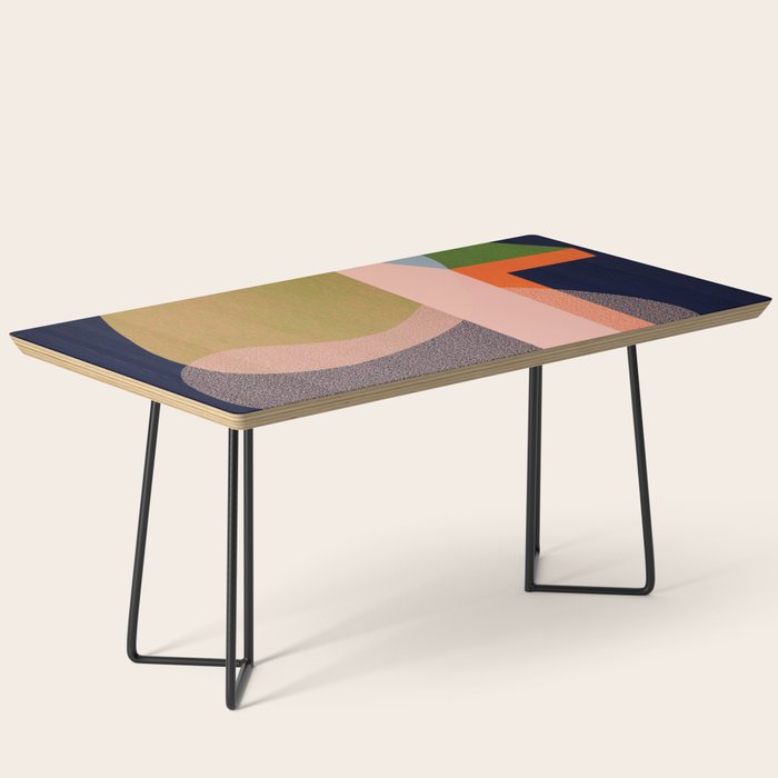 Colorful Abstract shapes -02 Coffee Table Gallery Image 1