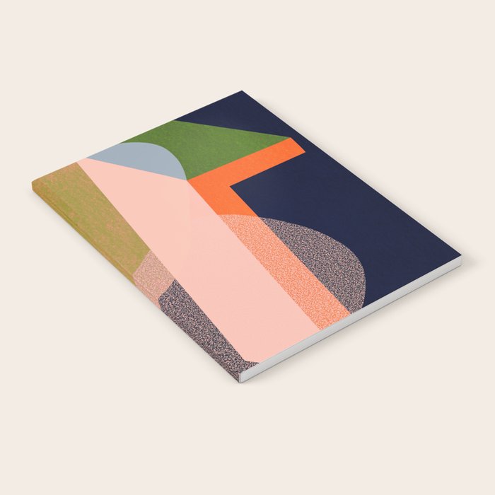Colorful Abstract shapes -02 Notebook Gallery Image 2