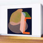Colorful Abstract shapes -02 Wall Mural Gallery Image 2