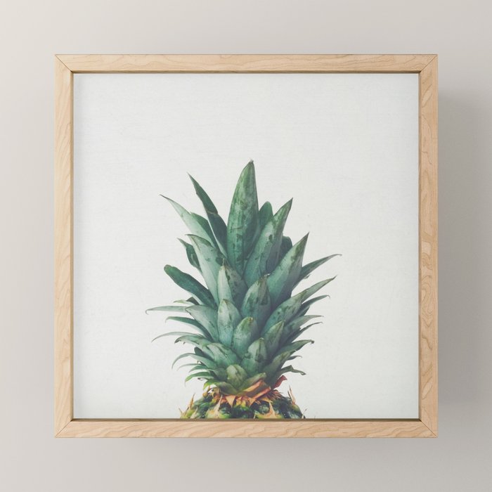 Pineapple Top Mini Art Print Gallery Image 1