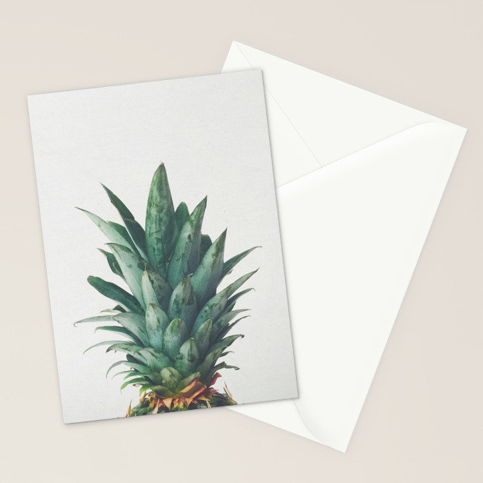 Pineapple Top Stationery Card Gallery Image 2