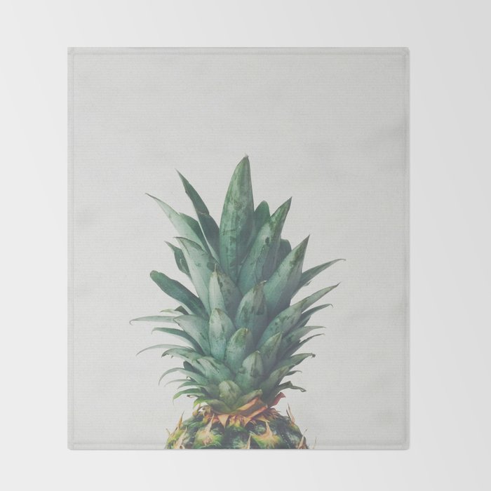 Pineapple Top Throw Blanket Gallery Image 2