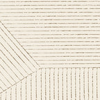Lines (Cream & Chocolate) Coffee Mug Gallery Image 2