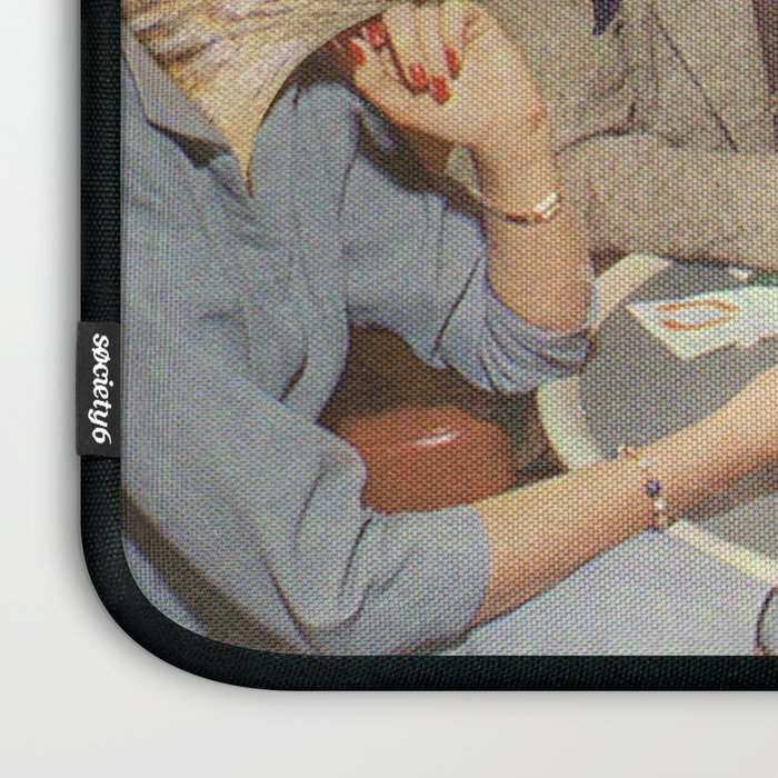 Too Late Mr. Hudson - Birds of prey playing poker with a rabbit in a casino Laptop Sleeve Gallery Image 3