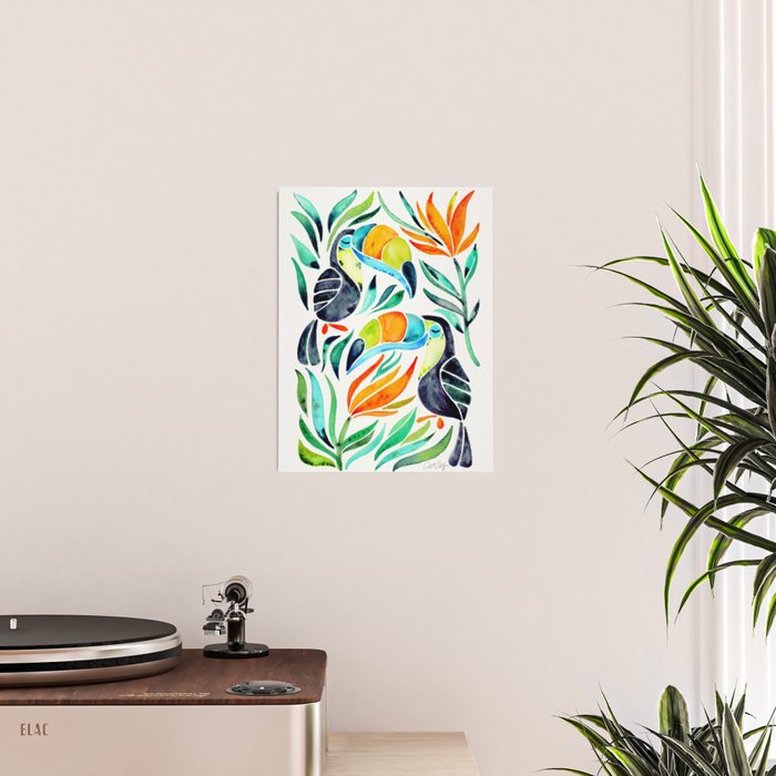 Tropical Toucans Poster Gallery Image 2