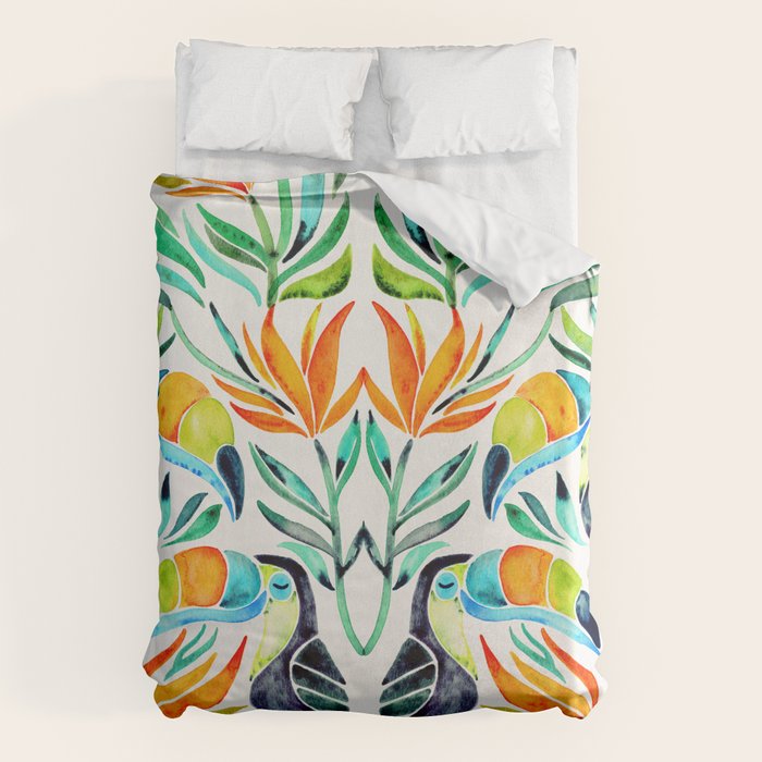 Tropical Toucans Duvet Cover Gallery Image 6