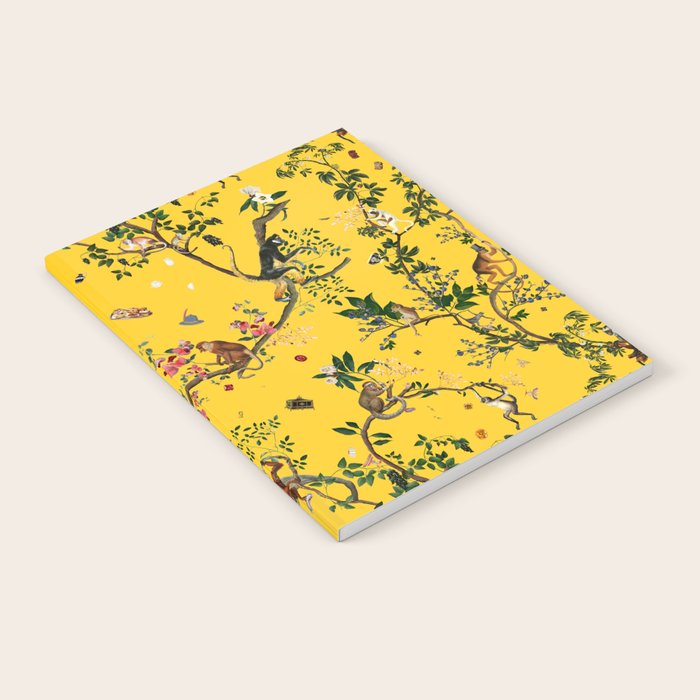 Monkey World Yellow Notebook Gallery Image 2