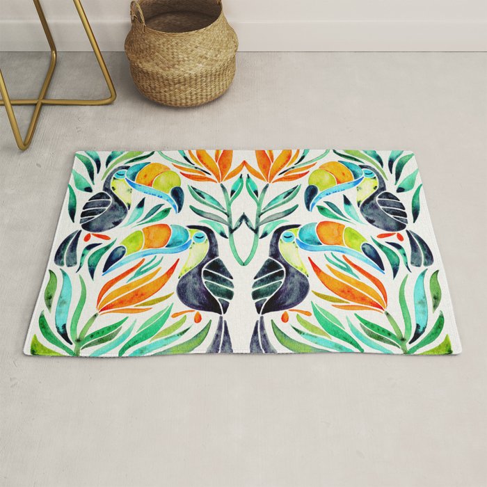Tropical Toucans Rug Gallery Image 1