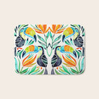 Tropical Toucans Bath Mat Gallery Image 1