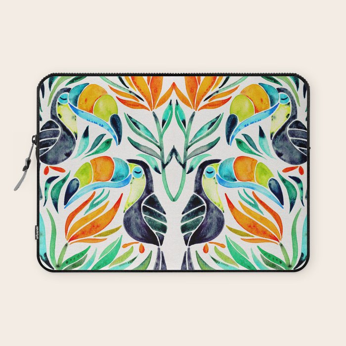 Tropical Toucans Laptop Sleeve Gallery Image 1