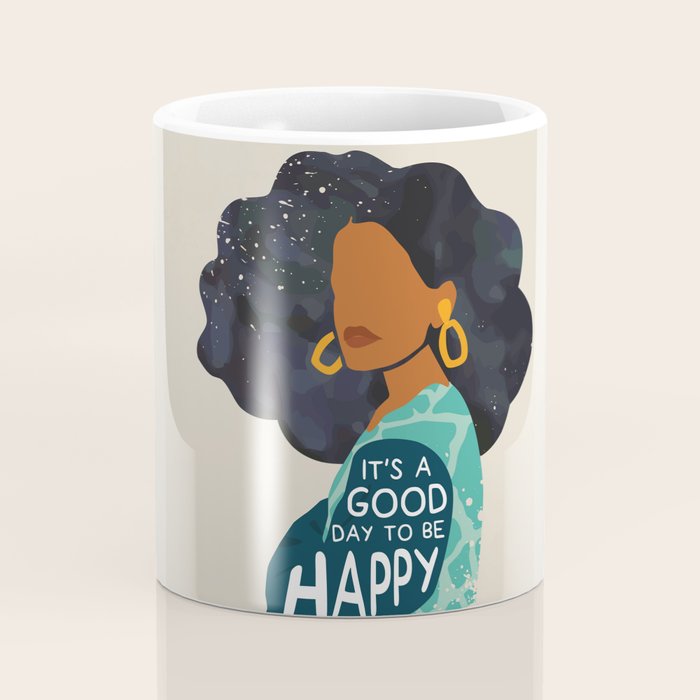 Be Happy Coffee Mug Gallery Image 4