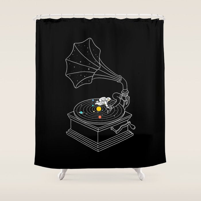 Star Track Shower Curtain Gallery Image 1