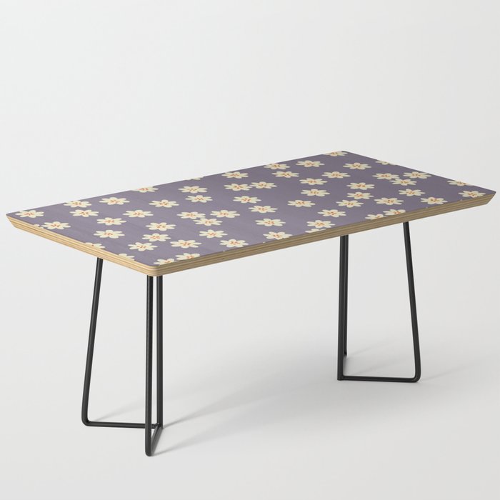 Tiny Flowers / Lavender & Orange Coffee Table Gallery Image 1